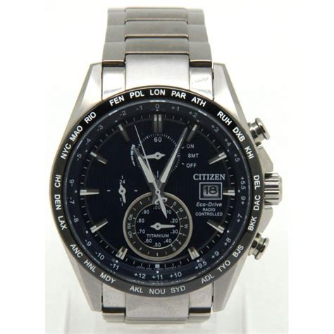 Reloj Citizen Eco Drive Radiocontrolled Titanium Bilbotruke Tienda