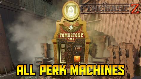 Firebase Z All Perk Machine Locations Walkthrough Black Ops Cold War