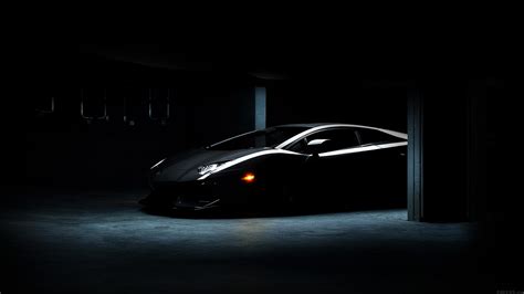 wallpaper for desktop, laptop | ak64-lamborghini-car-dark-black-awesome