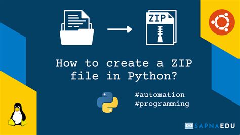 How To Create A Zip File In Python SapnaEdu