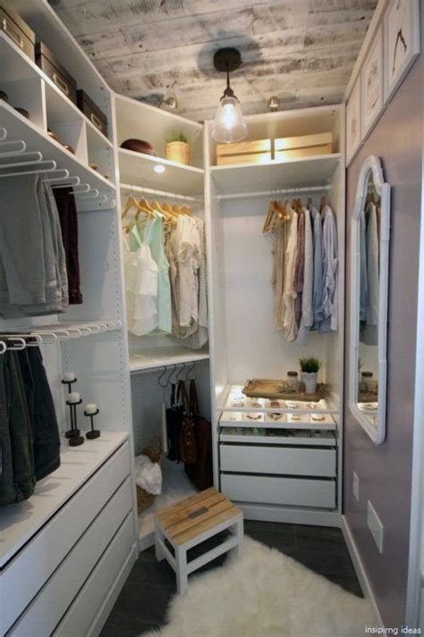 44 Small Spaces Apartment Bedroom Closet Organization Ideas Closet Remodel Organizing Walk In