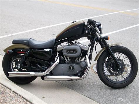 Harley Nightster With Drag Bars