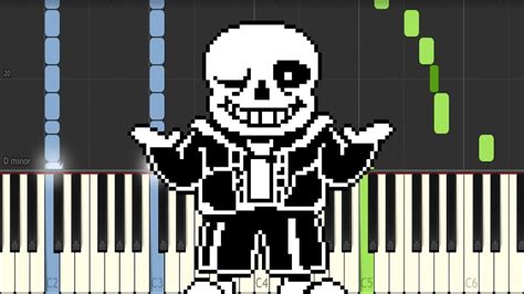 Megalovania Undertale Piano Tutorial Synthesia YouTube