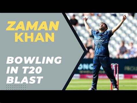 Zaman Khan Today Bowling In T Blast Zaman Khan In T Blast