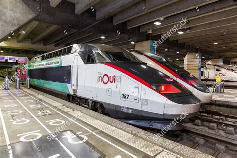 Tgv Trains Sncf High Speed Train Editorial Stock Photo - Stock Image ...