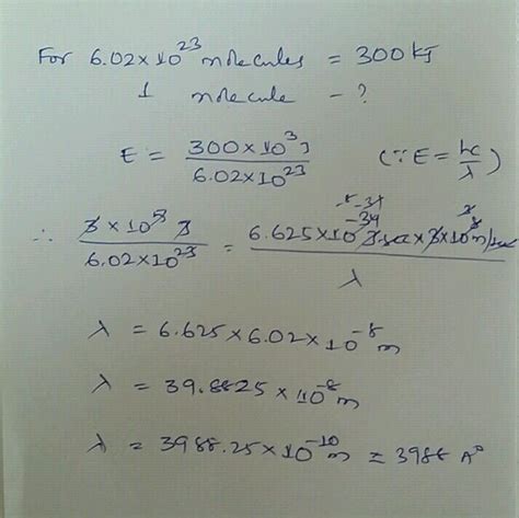 Bond Dissociation Energy Of A Bond A B Is Kj Calculate The