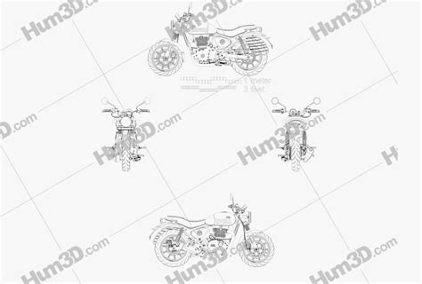 Royal Enfield Hunter 350 2023 Blueprint