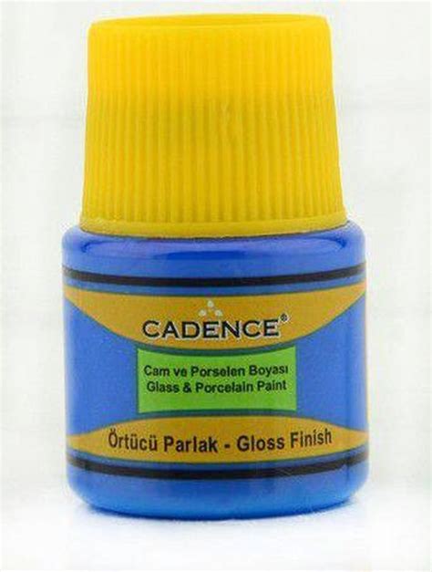 Glasverf Porseleinverf Royal Blue Cadence 45ml Bol