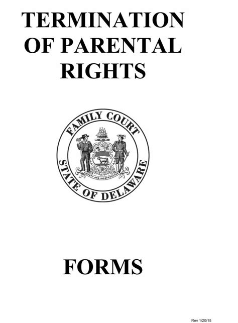 Voluntary Termination Of Parental Rights Consent Form Arizona