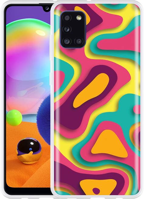 Samsung Galaxy A Hoesje Retro Colors Designed By Cazy Bol