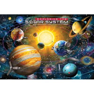 Puzzle XXL Pieces Exploring The Solar System Eurographics 6200 5486