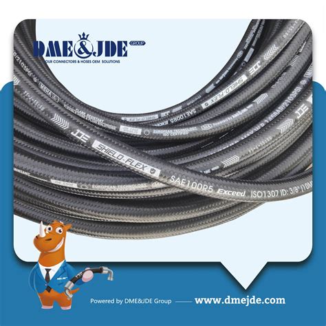 SAE R5 Textile Covered Wire Braided Hydraulic Hose Rubber Hose And