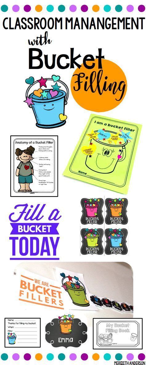 Bucket Filler Activities And Classroom Management With Bucket Filling