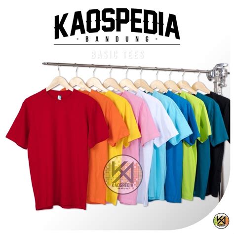 Jual Kaos Polos Distro Grosir Cotton Combed S Garansi Shopee