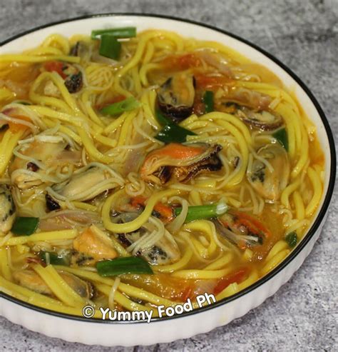 Ginisang Tahong Recipe With Odong And Misua Yummy Food Ph