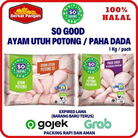 Jual So Good Ayam Potong Utuh 1 Kg Ayam Potong Paha Dada Premium 1 Kg