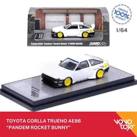 Jual Inno Toyota Corolla Trueno Ae Pandem Rocket Bunny White