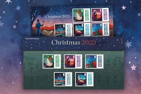 Royal Mail Debuts First Christmas Stamps Featuring King Charles Iiis