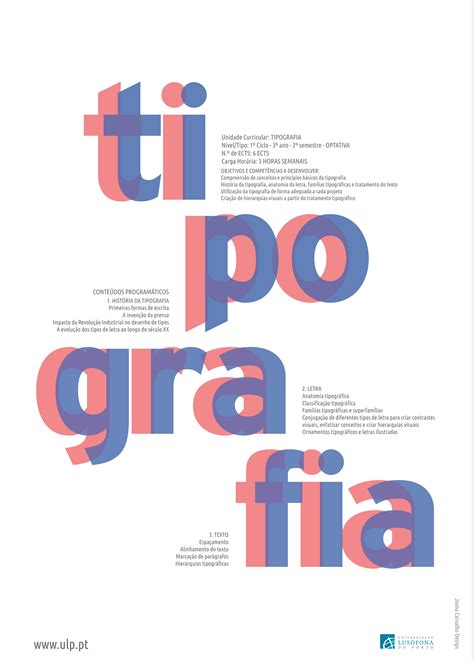 Poster tipográfico on Behance