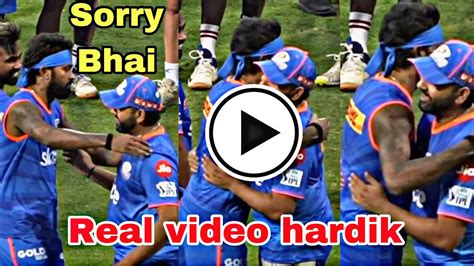 Hardik Pandya Sad Sorry Mumbai Indians After Practice Hardik Pandya