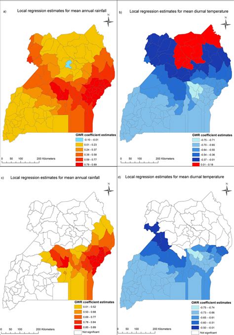 Multiscale Geographically Weighted Regression Local Estimates For A