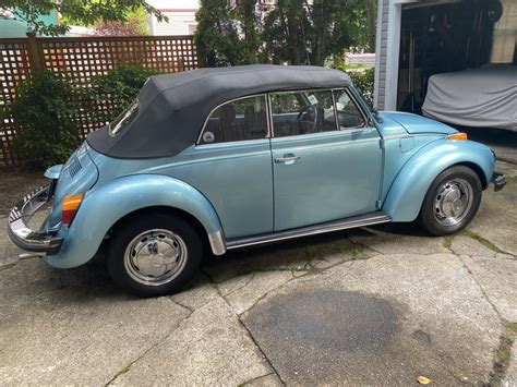 1979 Vw Convertible River Blue Metallic Apache Automotive