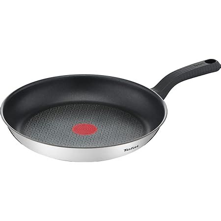 Tefal Comfort Max Stainless Steel Non Stick Frying Pan Cm Silver