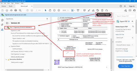 Contoh Tanda Tangan Digital Tersertifikasi Kbbi - IMAGESEE