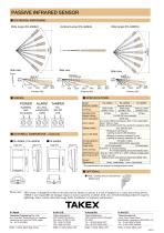 PASSIVE INFRARED SENSOR TAKEX Europe Ltd PDF Catalogs Technical