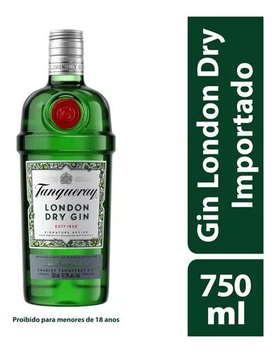 Gin Tanqueray London Dry Garrafa Ml Frete Gr Tis