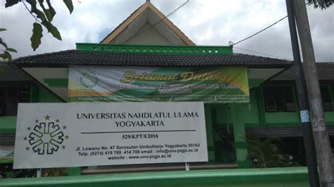 Biaya Kuliah Universitas Nahdlatul Ulama Yogyakarta Unu Yogya Ta