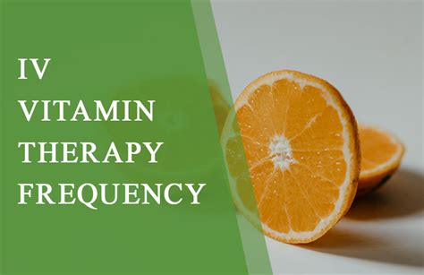 IV Vitamin Therapy Frequency Merge Medical Center