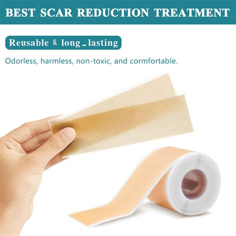 Scar Removal Silicone Tape For Hypertrophic Scars And Keloids 16 X 60