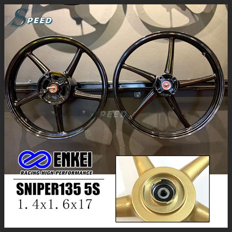 Enkei Mags 522 Sniper135 5S MX135 Y125ZR Front Disc Brake 4Holes 1 4 17