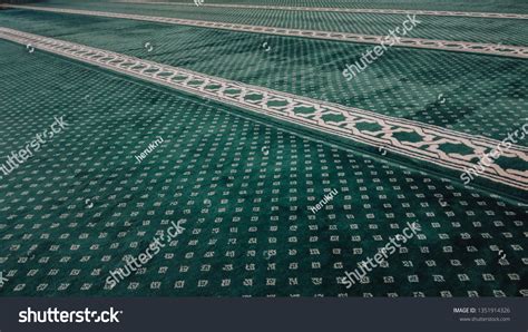 Green Mosque Carpet Texture Stock Photo 1351914326 | Shutterstock