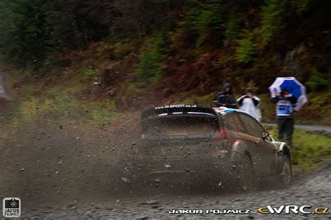 Evans Elfyn Barritt Daniel Ford Fiesta RS WRC Wales Rally GB 2015