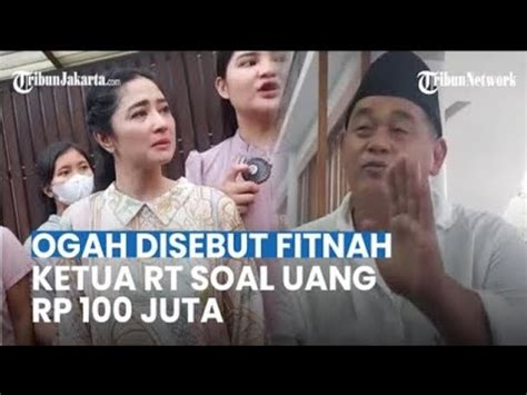 Penyanyi Dewi Perssik Tak Mau Disebut Penyebar Fitnah Soal Ketua Rt