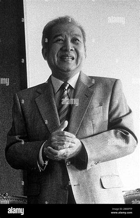 Cambodia Norodom Sihanouk King Of Cambodia From 1941 To 1955 And