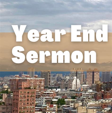 Year End Sermon | Every Nation Church Taipei