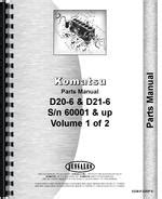 Komatsu D21P 6 Crawler Parts Manual