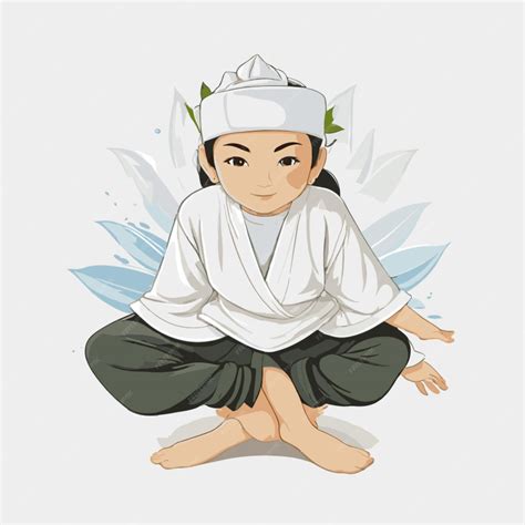 Premium Vector | Lotus cartoon vector