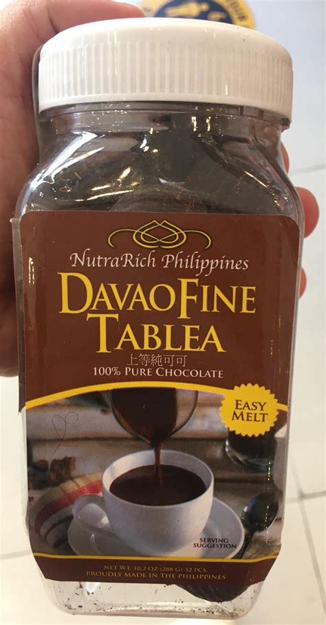 Davao Fine Tablea Unsweetened Dark Chocolate Lazada Ph