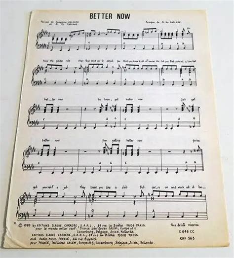 Partition Vintage Sheet Music B Devotion Better Now S Sheila