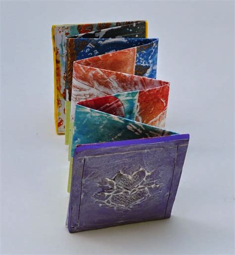 Art With Kids Polymer Clay Book Covers For Handmade Accordion Book