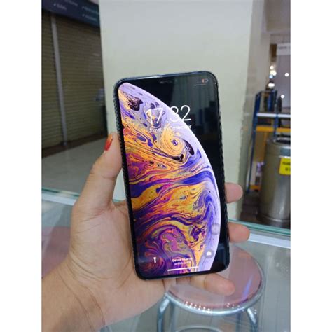 Jual Iphone Xs Max Gb Fullset Second Shopee Indonesia