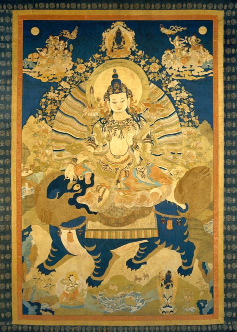 Manjushri The Bodhisattva Of Transcendent Wisdom China Qing