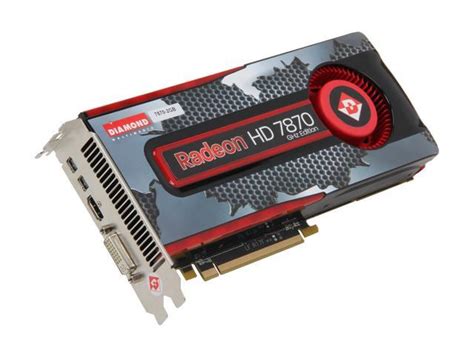 DIAMOND Radeon HD 7870 GHz Edition DirectX 11 7870PE52G 2GB 256 Bit