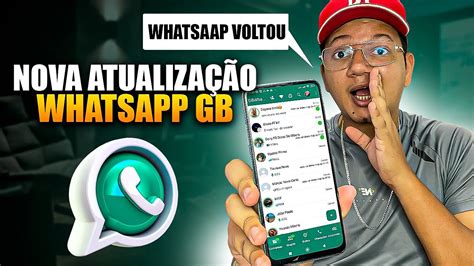 CHEGOU NOVO WHATSAPP GB ATUALIZADO 2024 gbwhatsapp ULTIMA ATUALIZAÇÃO