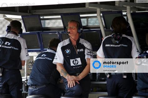 Dickie Stanford Gbr Williams Team Manager Formula One World