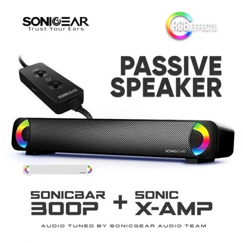 Jual Speaker Gaming Sonicgear 300p Power Soundbar Speaker With X